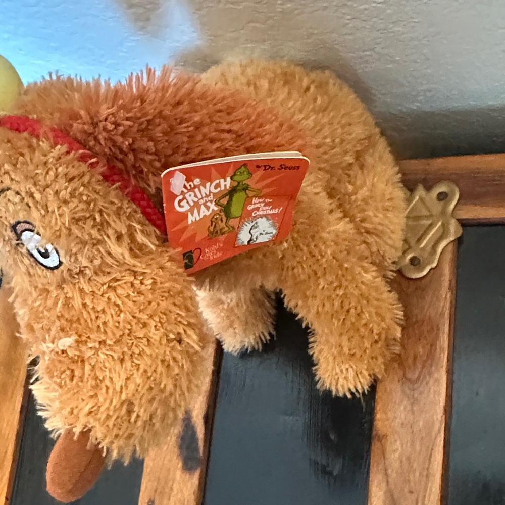 Dr. Seuss Max Plush - Brown and Yellow - Picture 4 of 6